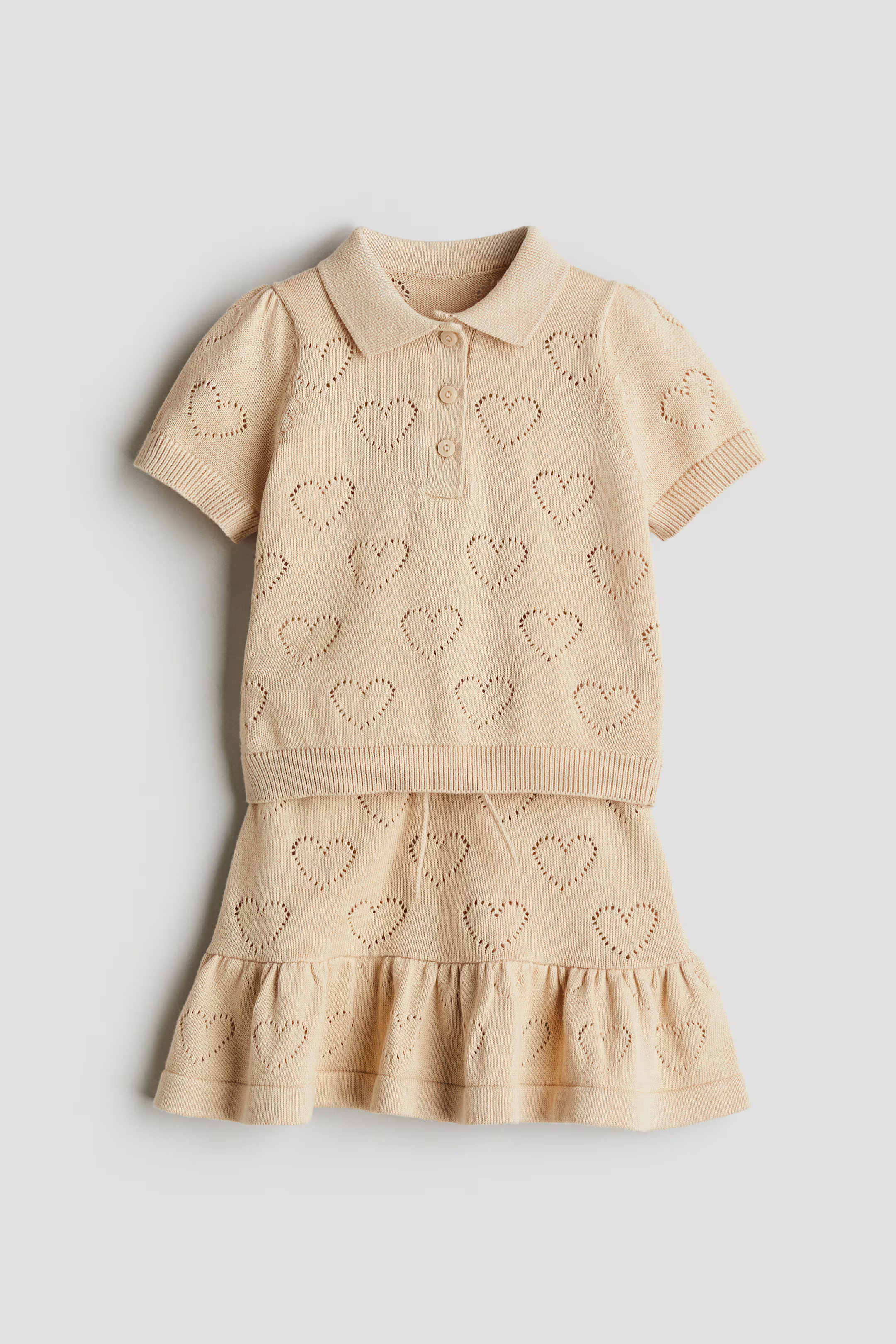 2-piece Pattern-Knit Set | H&M (US + CA)