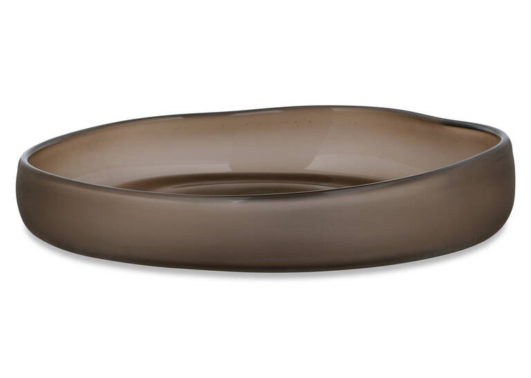 Toro Decor Dish Brown | Urban Barn
