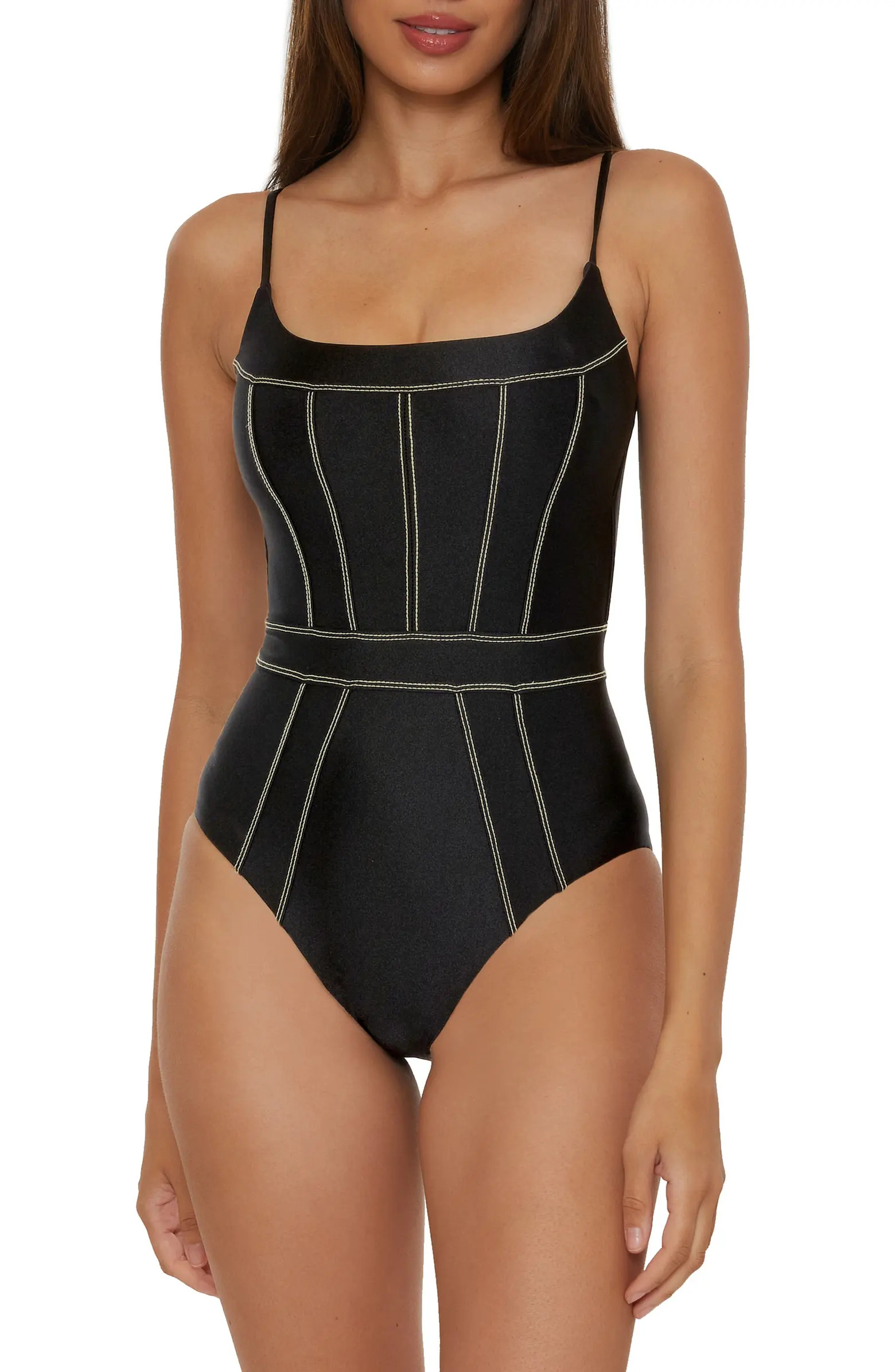 Becca Color Sheen One-Piece Swimsuit | Nordstrom | Nordstrom