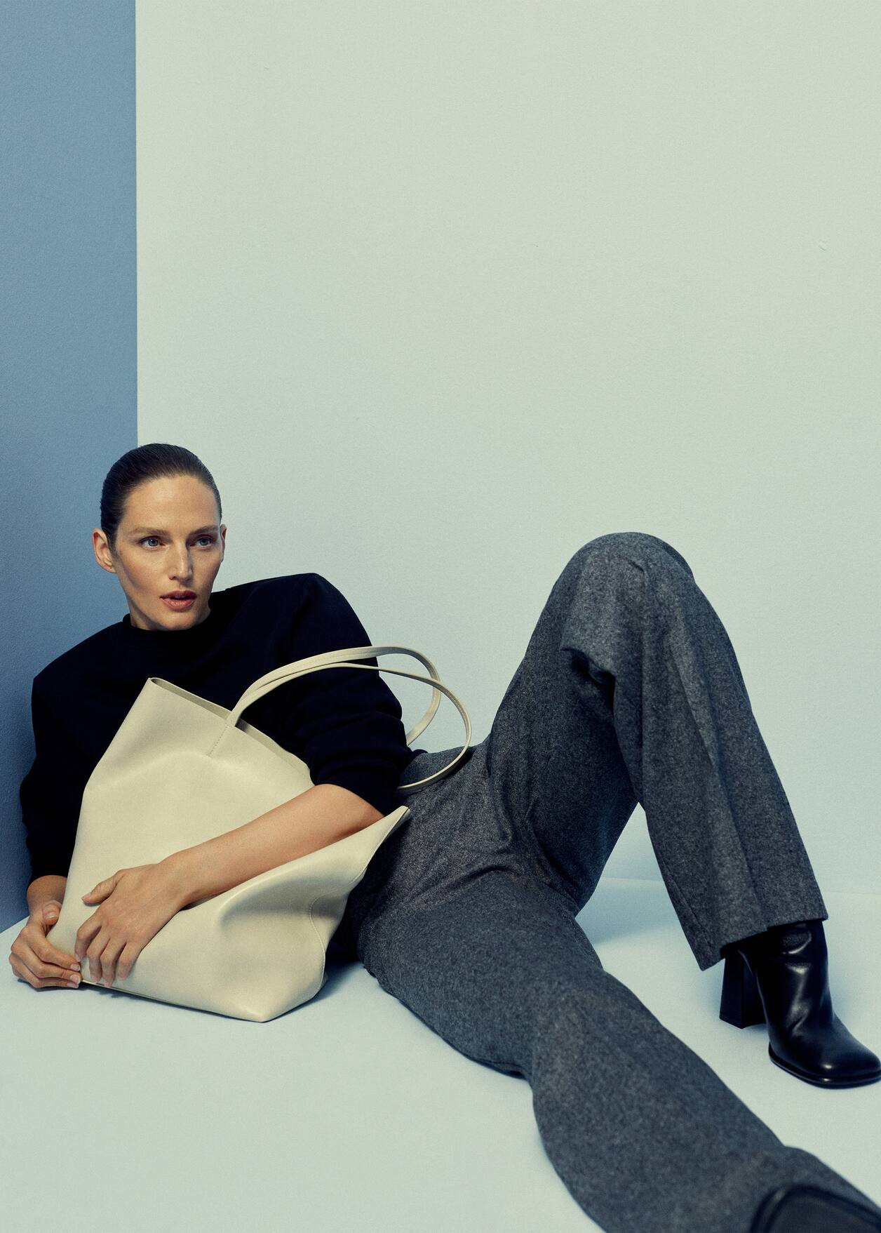 Shopper bag with double handle -  Women | Mango USA | MANGO (US)