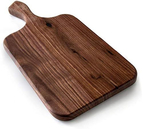 Brazos Home Dark Walnut Wood Cutting Board for Kitchen, Seasoned, Chopping Board, Wood Cheese Board, | Amazon (US)