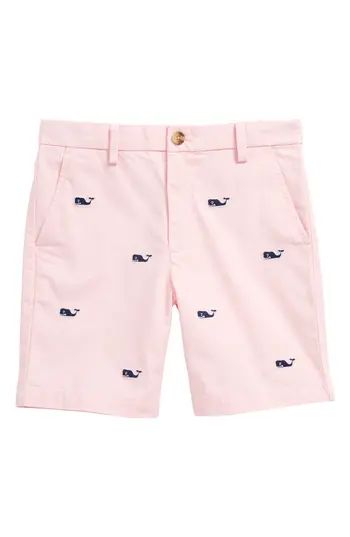 Boy's Vineyard Vines Breaker Whale Embroidered Shorts | Nordstrom