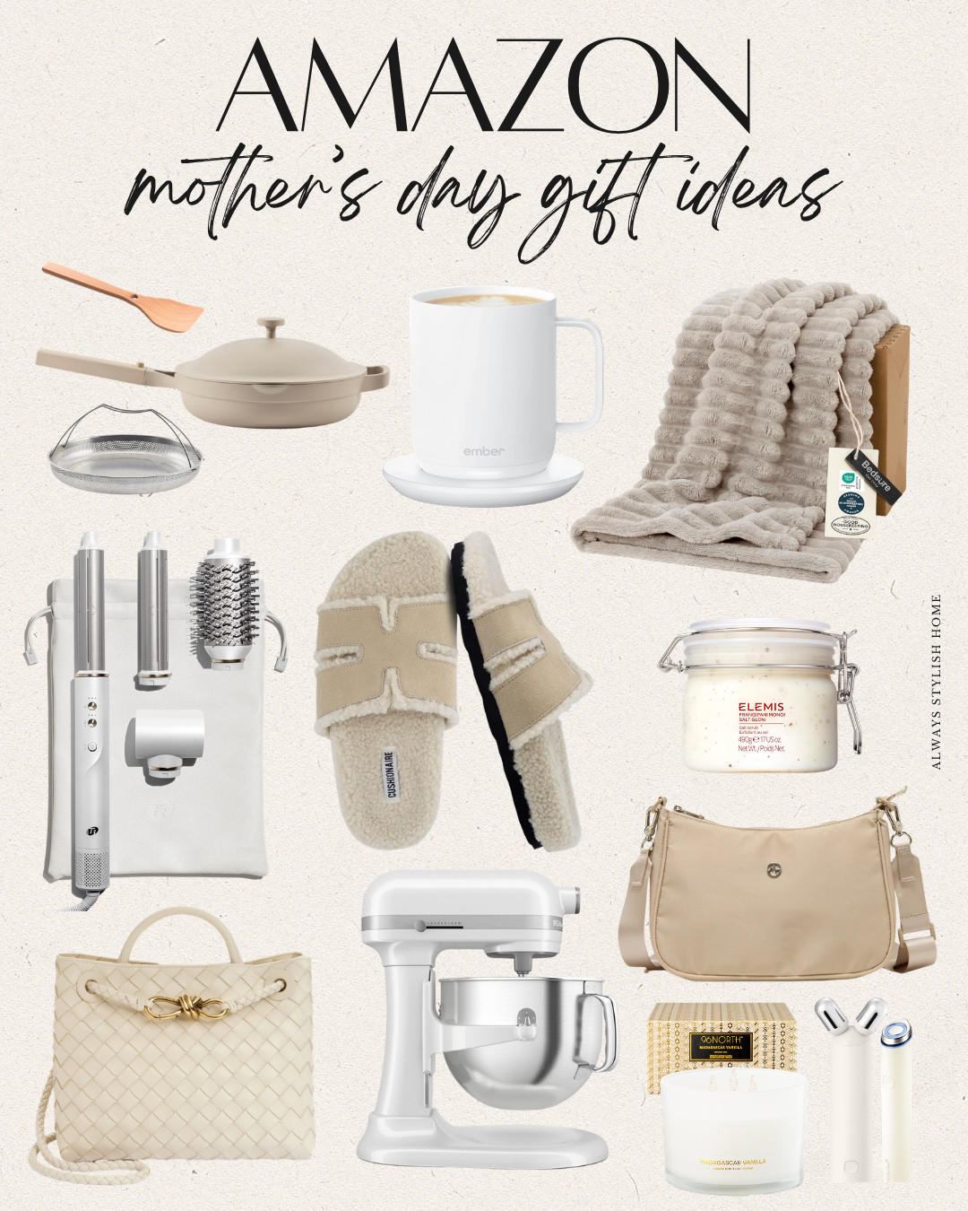 Amazon Mother’s Day gift ideas that are thoughtful, practical, and easy to order. From cozy home finds and self-care favorites to beauty must-haves and meaningful gifts, these Amazon finds are perfect for celebrating mom. Whether you’re looking for something special or last-minute, these affordable gift ideas are so good. #amazonmothersday #mothersdaygiftideas #amazongiftideas #giftideasformom #amazonfinds #thoughtfulgifts #selfcaregifts #affordablegifts #giftguide #ltkgifts 

 #LTKmomlife #LTKSeasonal #LTKHome