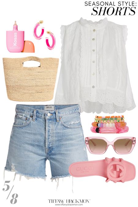 Casual Summer Outfit


Summer  summer fashion  summer outfit  summer style  jean shorts  white blouse  crochet bag  pink sandals  skincare  seasonal outfit  travel outfit  vacation outfit  tiffanyblackmon 

#LTKStyleTip #LTKSeasonal
