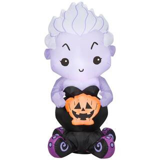 3.5 ft. Tall Airblown-Stylized Ursula-SM-Disney G226676 - The Home Depot | The Home Depot