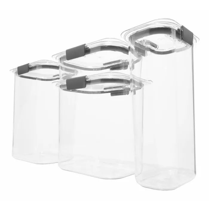 Rubbermaid 8pc Brilliance Pantry Organization & Food Storage Containers with Airtight Lids | Target