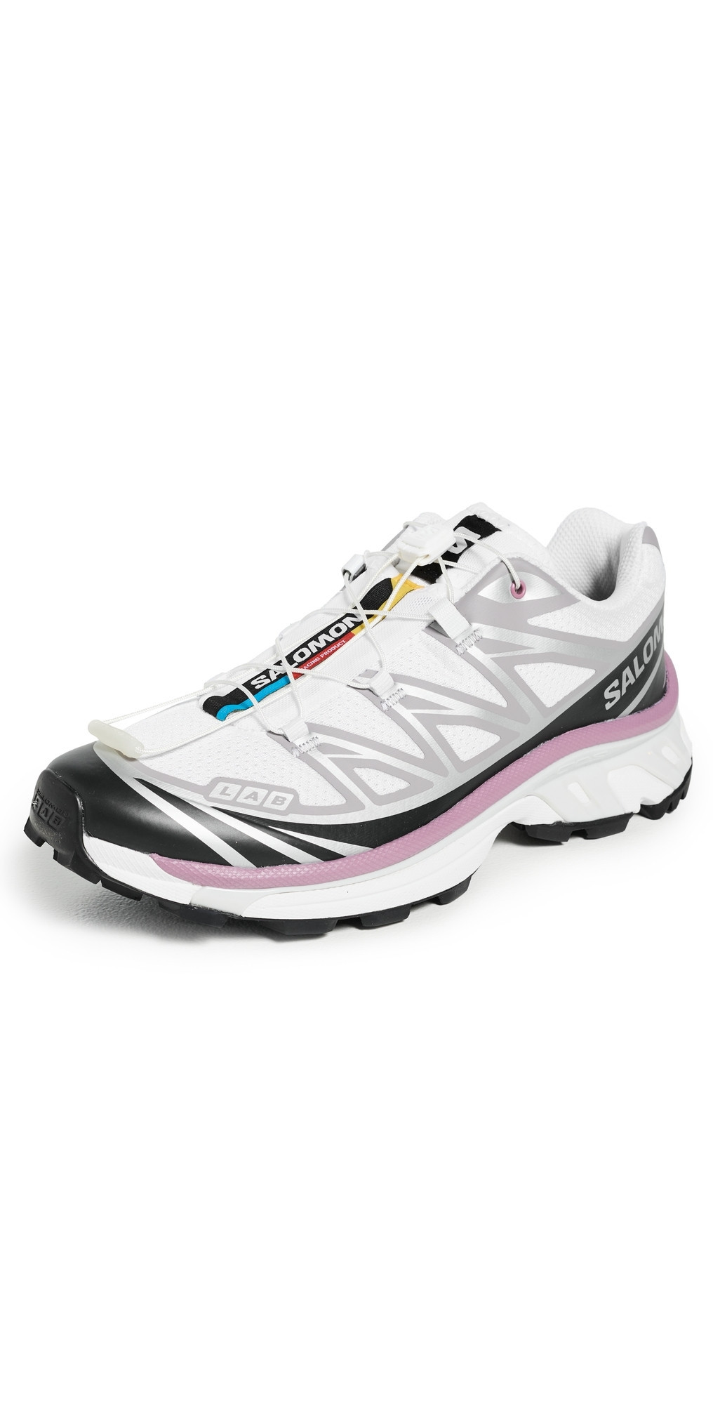 Salomon XT-6 Sneakers White/Black/Dusky Orchid M 6/ W 7 | Shopbop