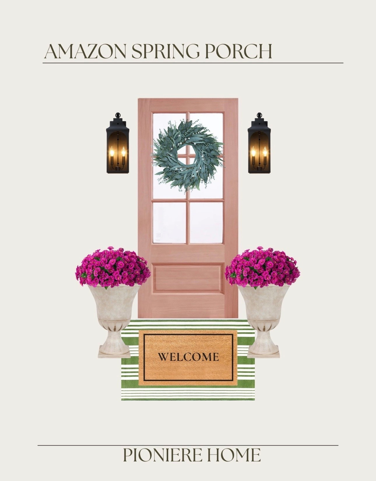 Amazon spring porch. Faux flowers, planters, affordable outdoor finds, front door wreath


#LTKHome #LTKSeasonal #LTKSaleAlert