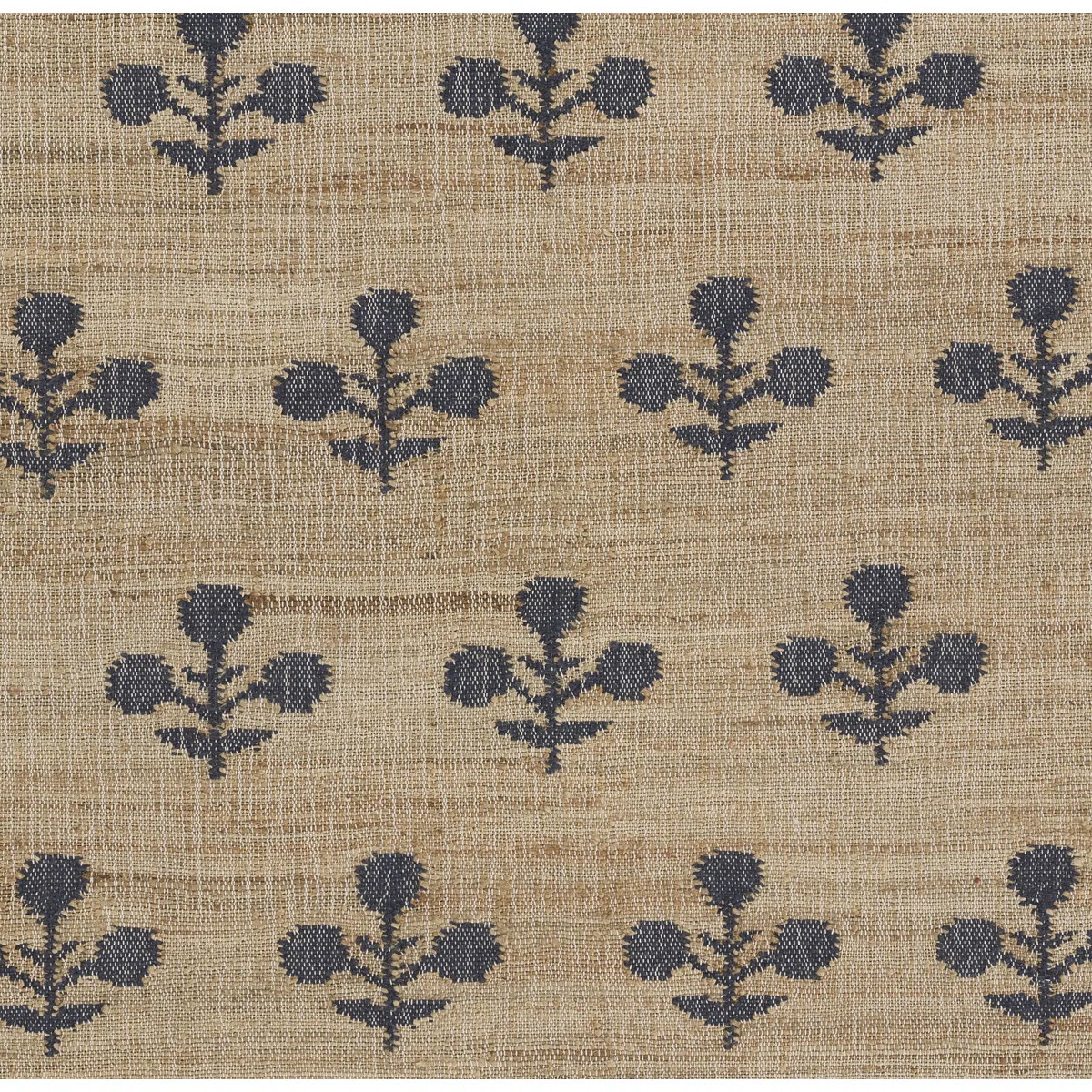 Erin Gates by Momeni Orchard Bloom Blue Hand Woven Wool and Jute Area Rug | Birch Lane
