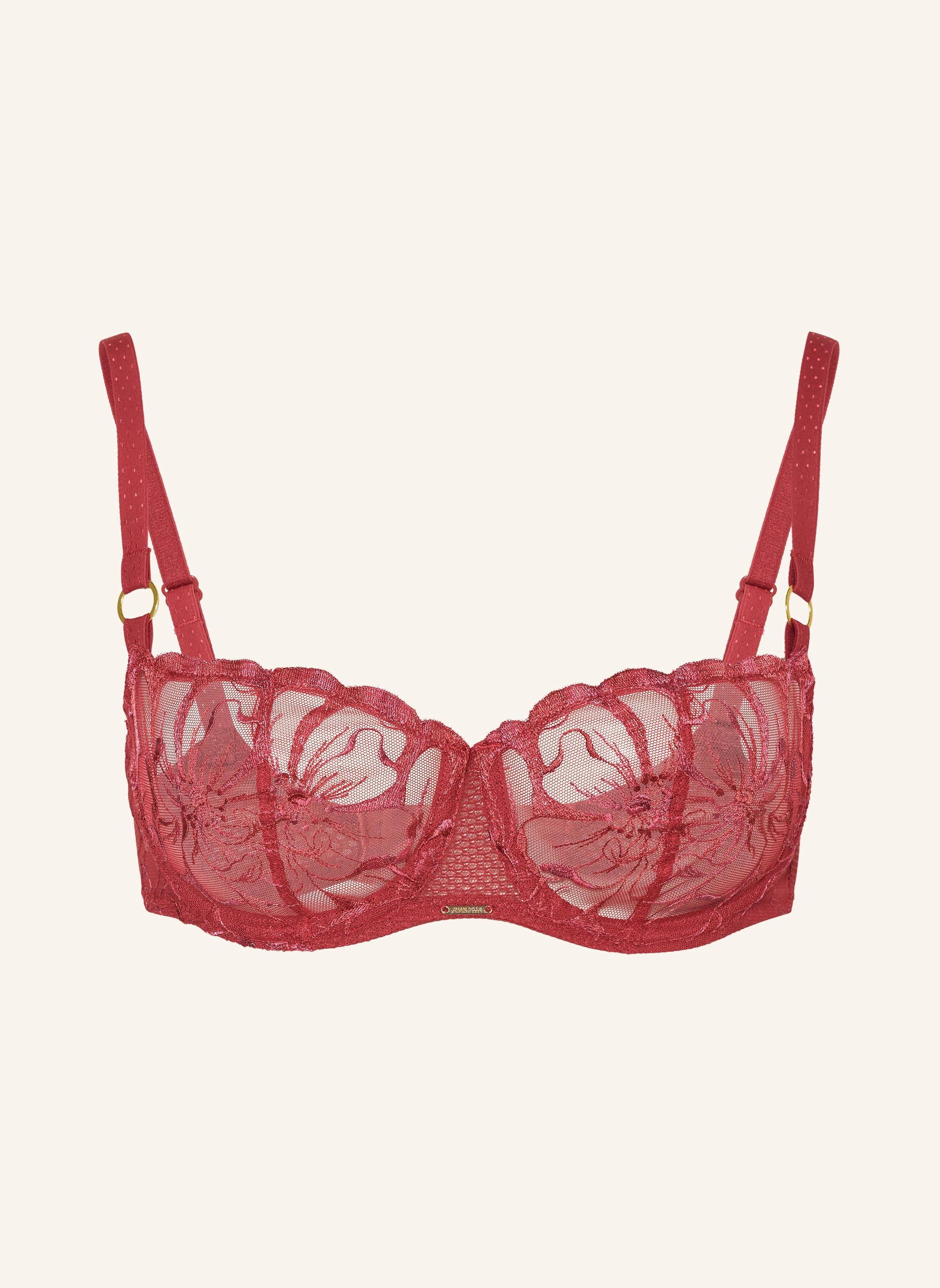 CHANTELLE Balconette-BH FLEURS in dunkelrot | Breuninger (DACH)