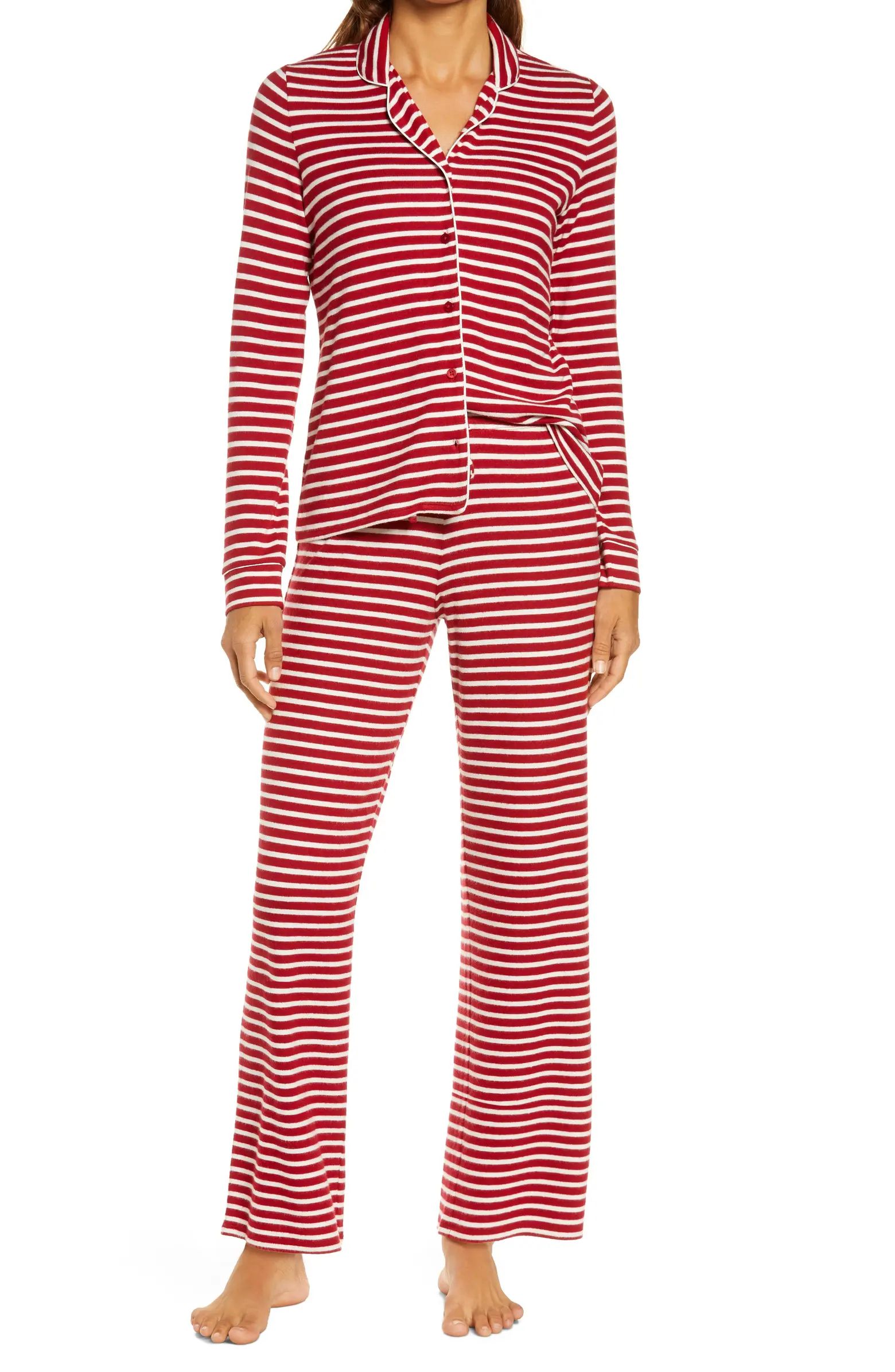 Nordstrom Brushed Hacci Pajamas | Nordstrom | Nordstrom