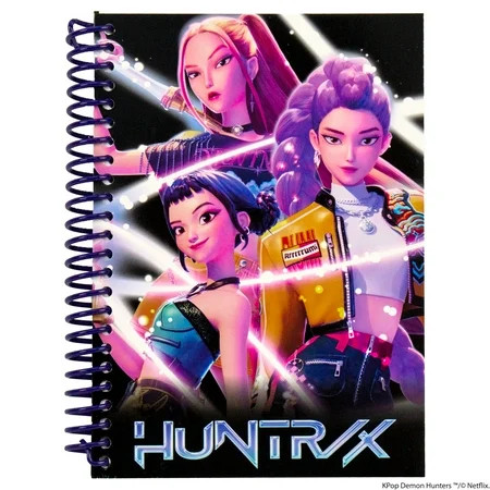 Netflix KPop Demon Hunters Journal Huntr/x Edition – Creativity Lined Pages (Walmart Exclusive) | Walmart (US)