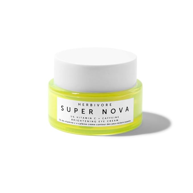 HERBIVORE Super Nova Eye Cream – 5% THD Vitamin C & Caffeine, Reduces Dark Circles & Puffiness,... | Amazon (US)