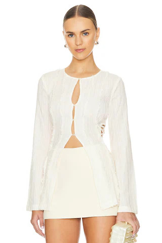 Camila Coelho Aveia Top in Light Oat from Revolve.com | Revolve Clothing (Global)