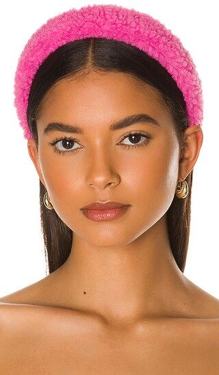 Jazlene Headband in Pink | Revolve Clothing (Global)