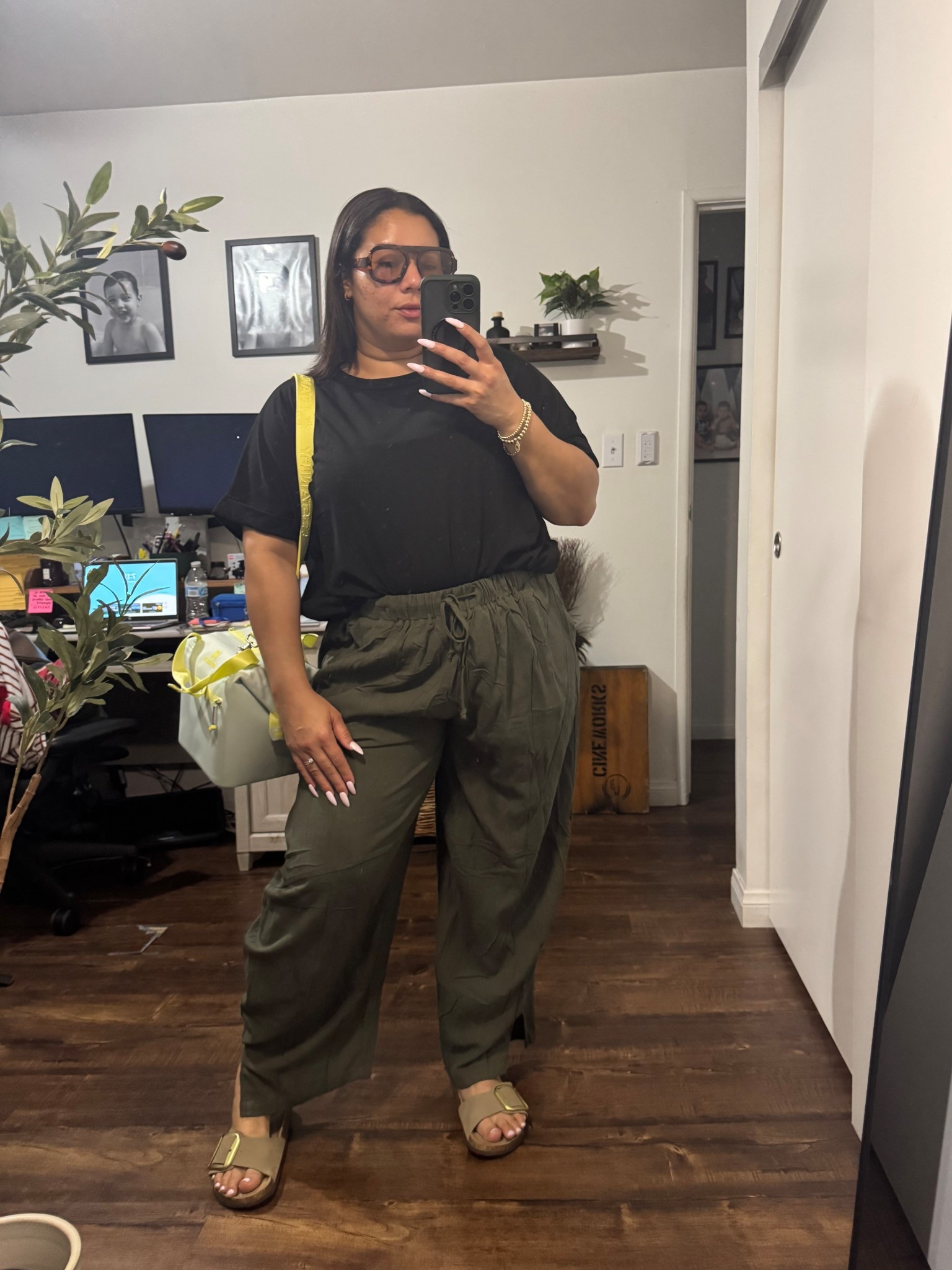 Easy casual outfit I wore for my boys tball game. Super casual, comfy, and tummy friendly 

Shirt- large / runs big / love the longer sleeve 
Linen pants - XL/ runs big/ super comfortable/ tummy friendly / elastic waistband

Casual outfit
Midsize outfit 
Midsize fashion 
Curvy fashion 
Mom outfit 
Gameday outfit 
Weekend outfit 
Brunch outfit 
Linen pants 
Spring outfit 

#LTKmomlife #LTKMidsize #LTKootd