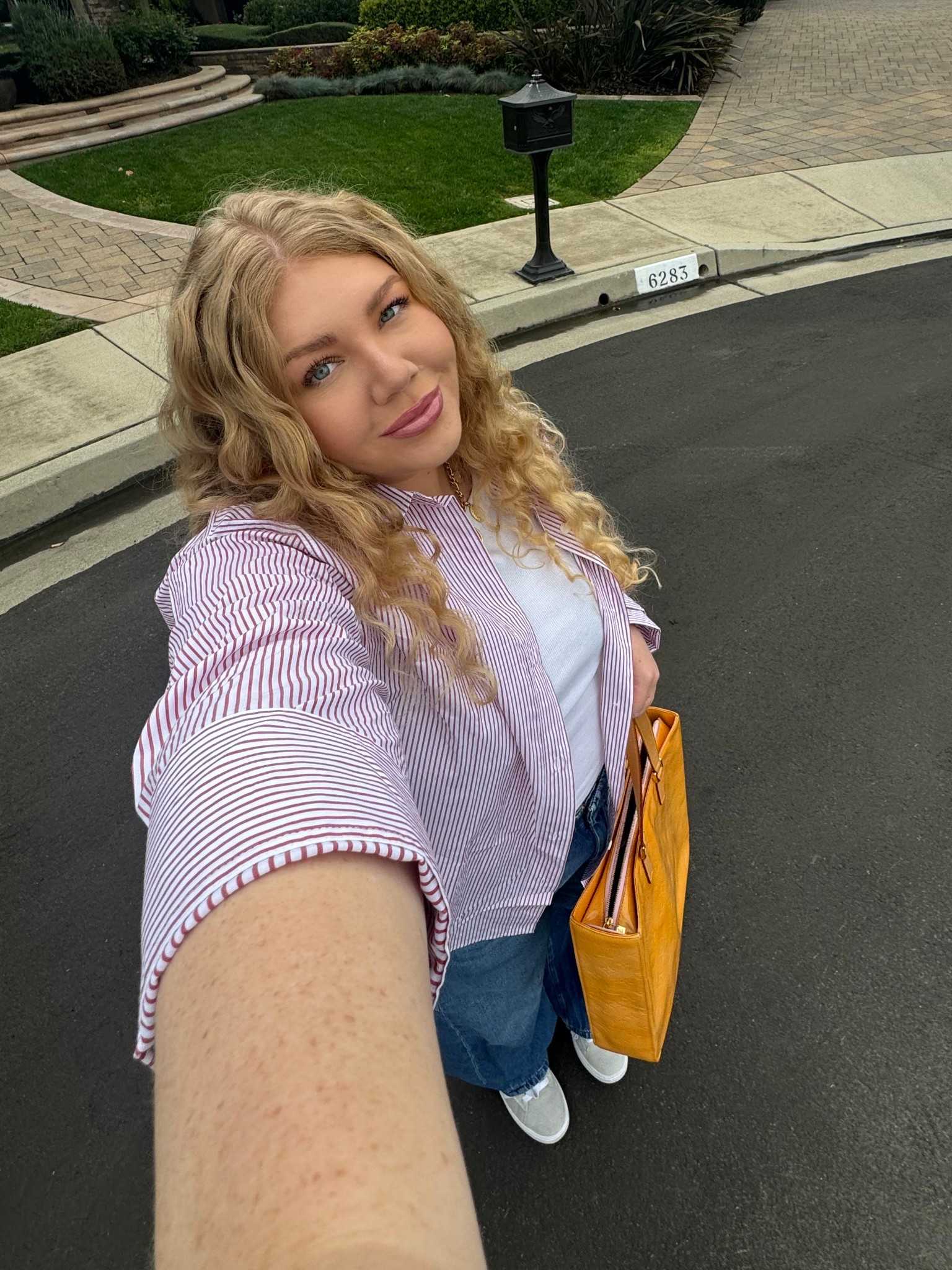 New striped button up for spring 

#LTKSeasonal #LTKWorkwear #LTKWatchNow