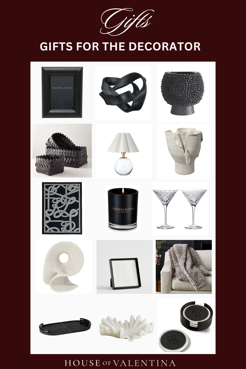 Omg this Gifts for the Decorator guide is EVERYTHING! I packed it with the chicest home décor, luxe textures, and statement pieces every design lover is obsessed with. If you need the perfect holiday gift for someone who lives for interiors, this curated list is a total dream! 

 #LTKGiftGuide #LTKHoliday #LTKSeasonal