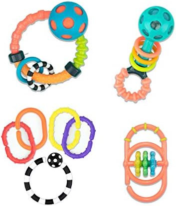 Amazon.com : Sassy My First Toys Sensory Toy Gift Set for Ages 0+ Months : Toys & Games | Amazon (US)