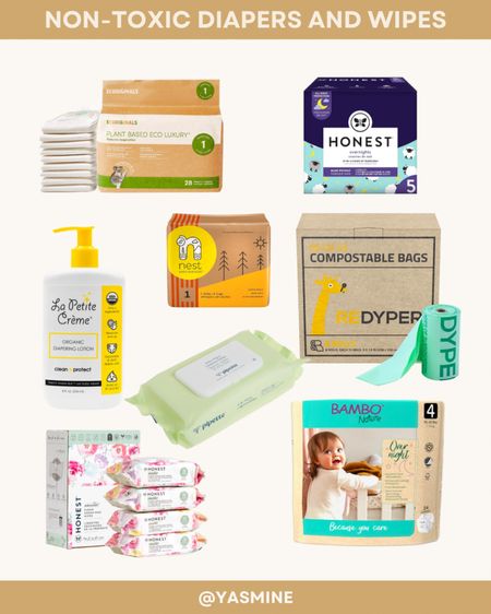 Non-toxic diapers and wipes  

#LTKbaby #LTKbump #LTKkids