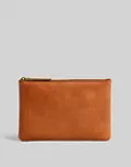 The Leather Pouch Clutch | Madewell
