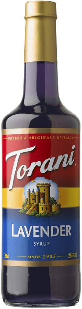 Torani Syrup Lavender 750 ml | Amazon (US)