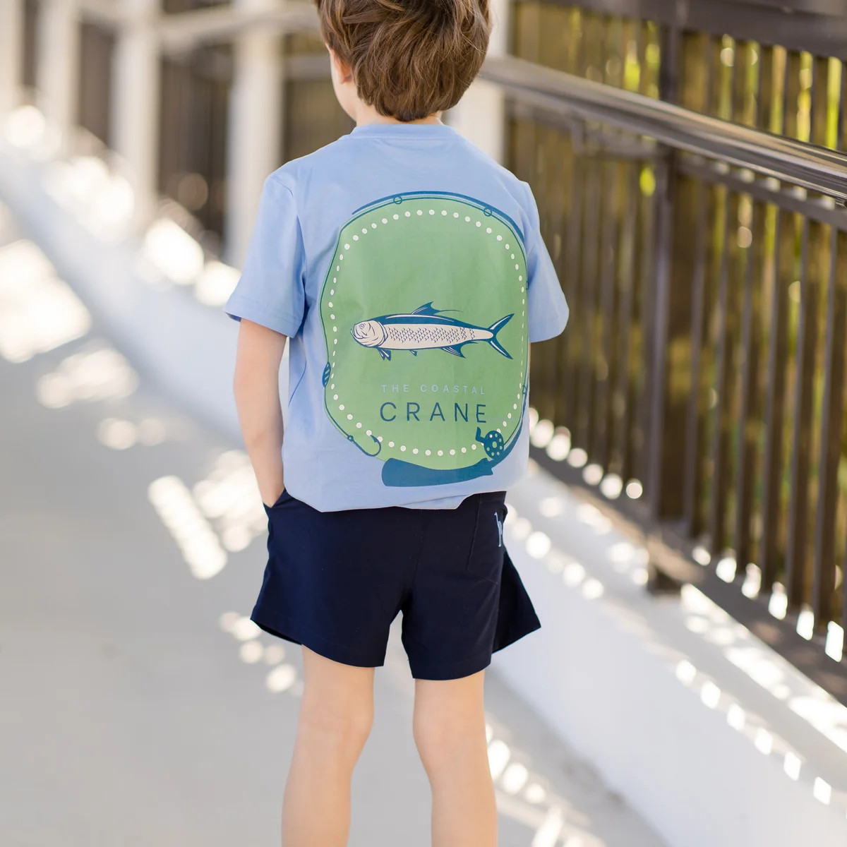 Kids Performance Tee | Catch me Coastal | The Coastal Crane