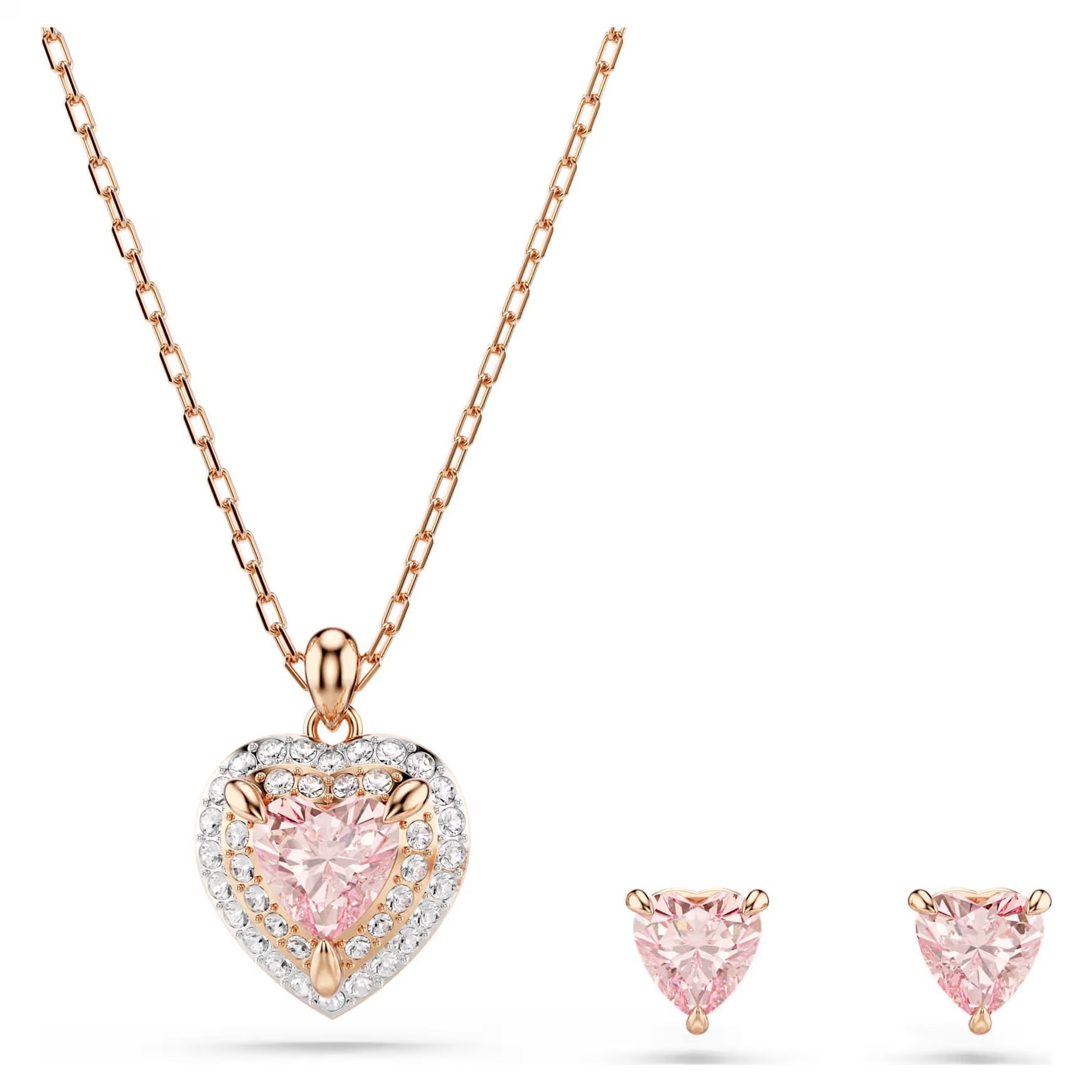 This beautiful necklace and earrings set from Swarovski is pink perfection. The One set / Heart cut, Pavé, Heart, Pink, Mixed metal finish from Swarovski is under $200.

Keywords: Spring accessories, Valentine’s Day set, Valentine’s Day gifts, spring dresses, spring jewelry set, Swarovski, gifts for her, birthday gift ideas 



#LTKGiftGuide 

#LTKSaleAlert #LTKSeasonal