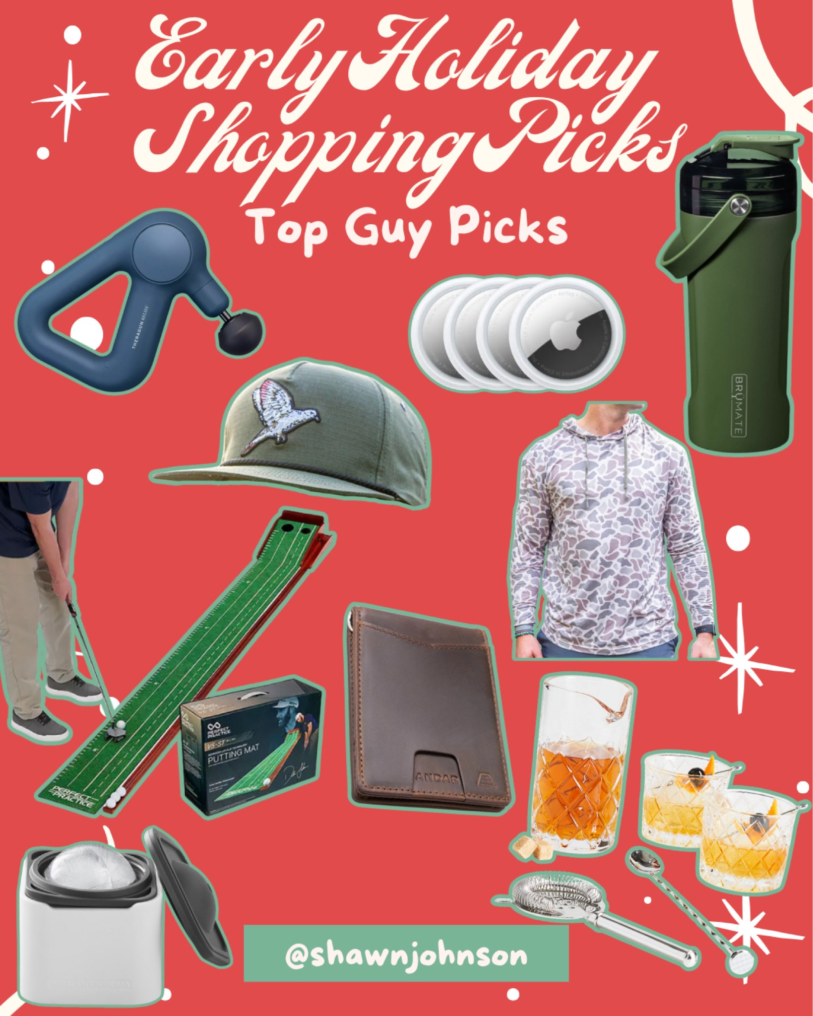 Looking for gift inspiration for the men in your life? Here are some of my top picks right now!

#LTKHoliday #LTKMens #LTKGiftGuide