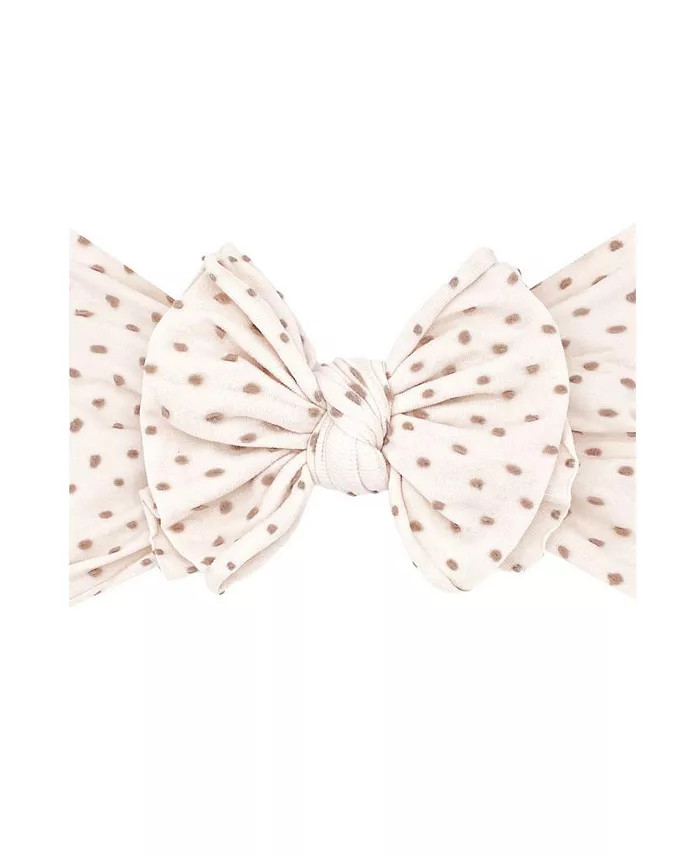 Infant-Toddler Patterned Dot Fab-Bow-Lous® Headband for Girls | Macys (US)