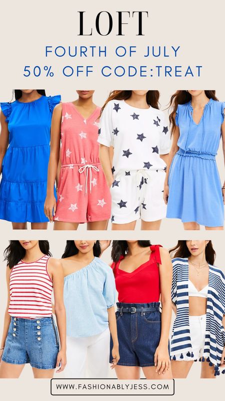 Loving this Loft summer sale! Perfect if you’re looking for some cute summer outfits! 
#fourthofjulyoutfit #summeroutfit #loft

#LTKstyletip #LTKFind #LTKsalealert
