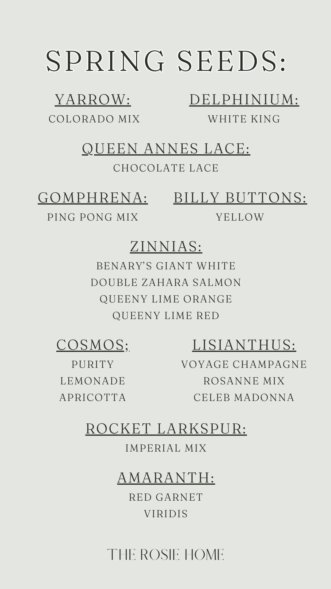 Sneak peek at our garden line up. These are the seeds we will be planting for the ultimate garden girl summer! 

#LTKHome #LTKSeasonal