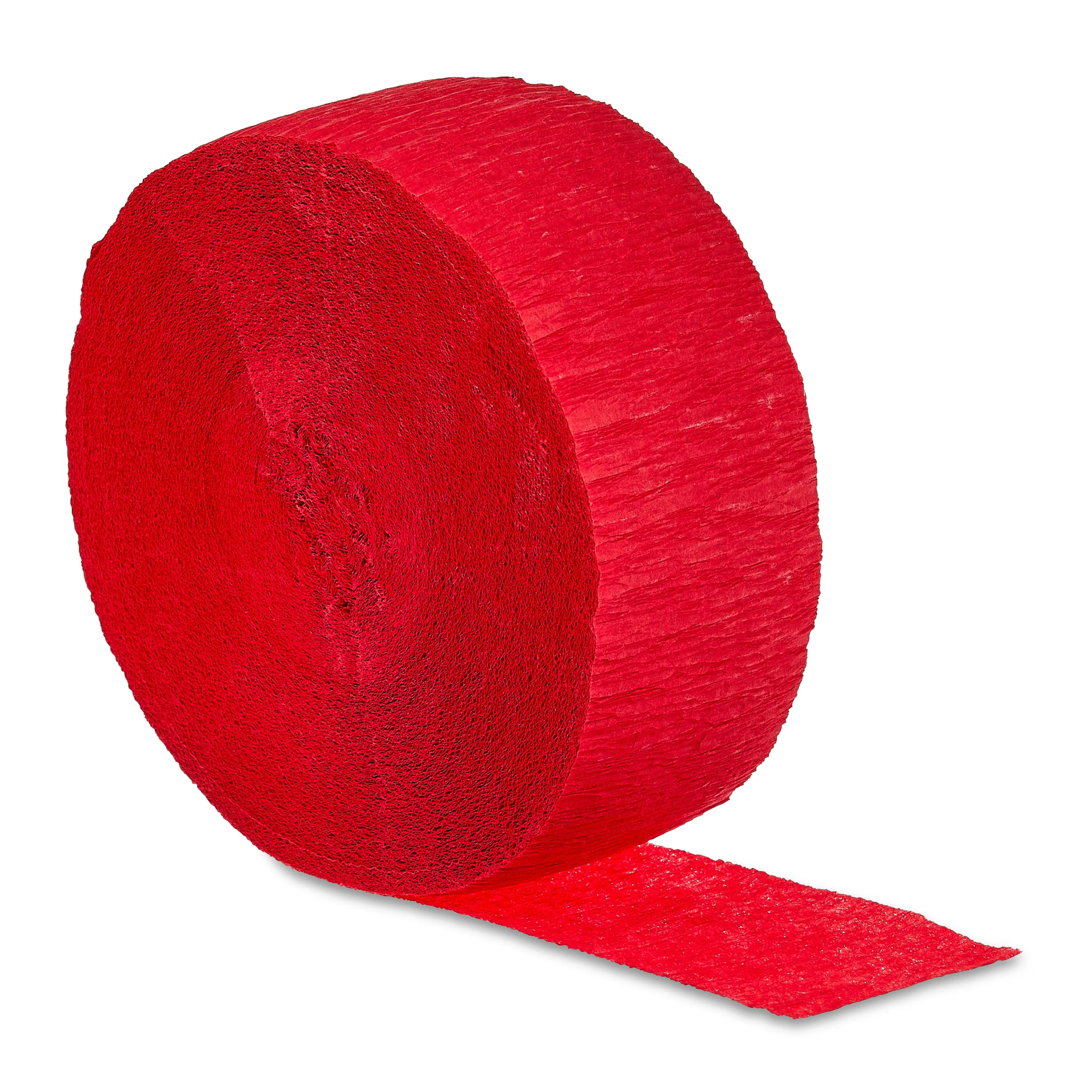 Red Paper Party Streamer, 150', by Way To Celebrate | Walmart (US)