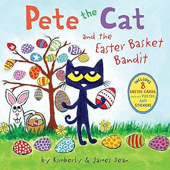 Pete the Cat and the Easter Basket Bandit: An Easter And Springtime Book For Kids – Help Pete a... | Amazon (US)
