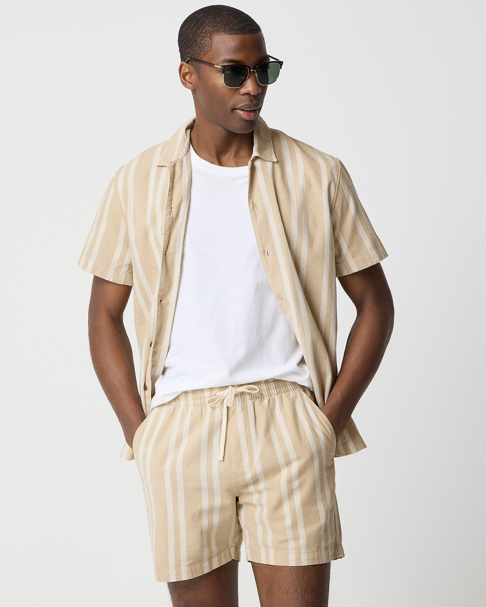 Linen-blend dock short | J.Crew Factory