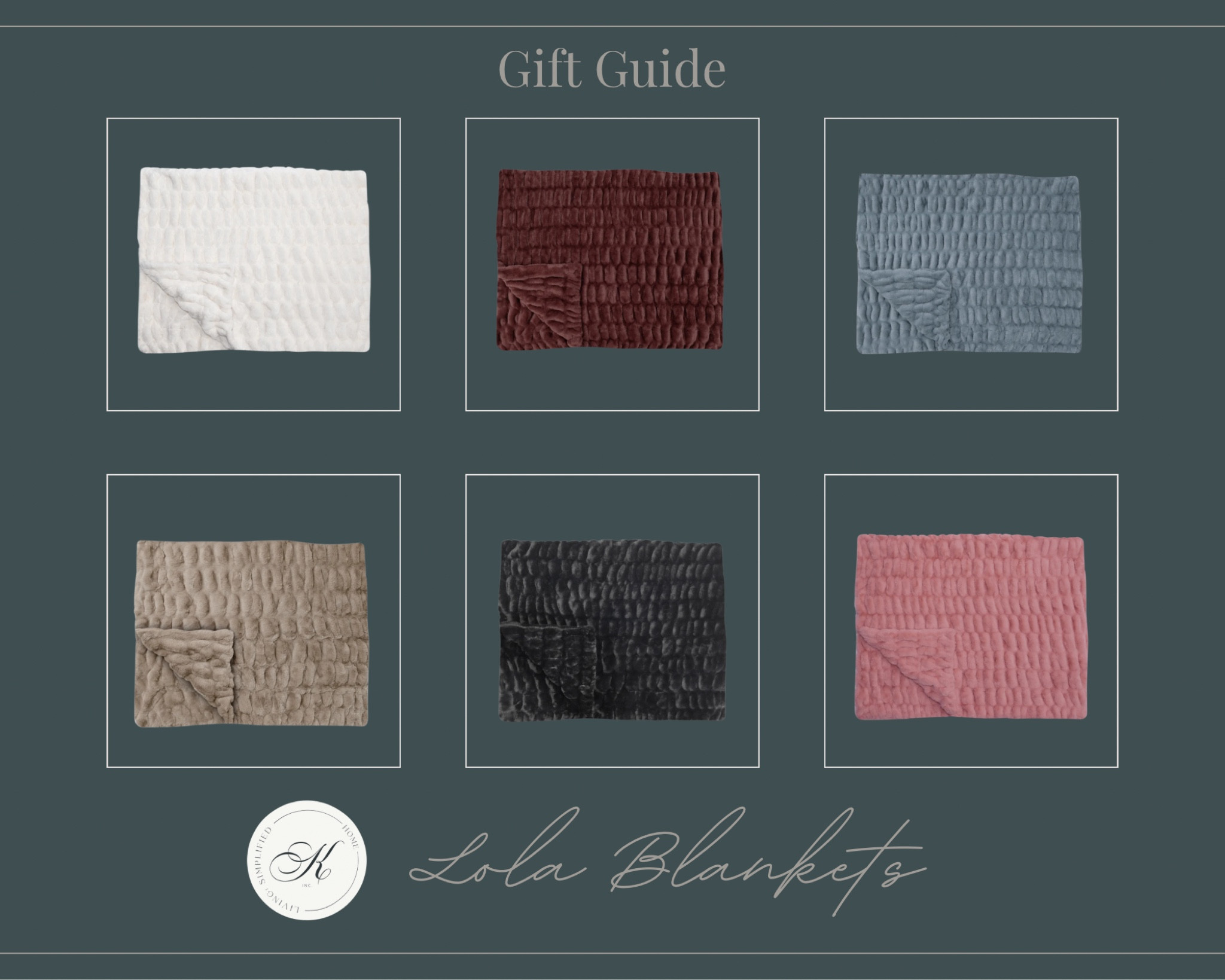 Lola Blankets are having a HUGE BFCM Sale! Use code: BF55 for 55% OFF! The softest blanket you’ll ever own and comes in 3 sizes! 



#LTKsalealert #LTKHoliday #LTKGiftGuide