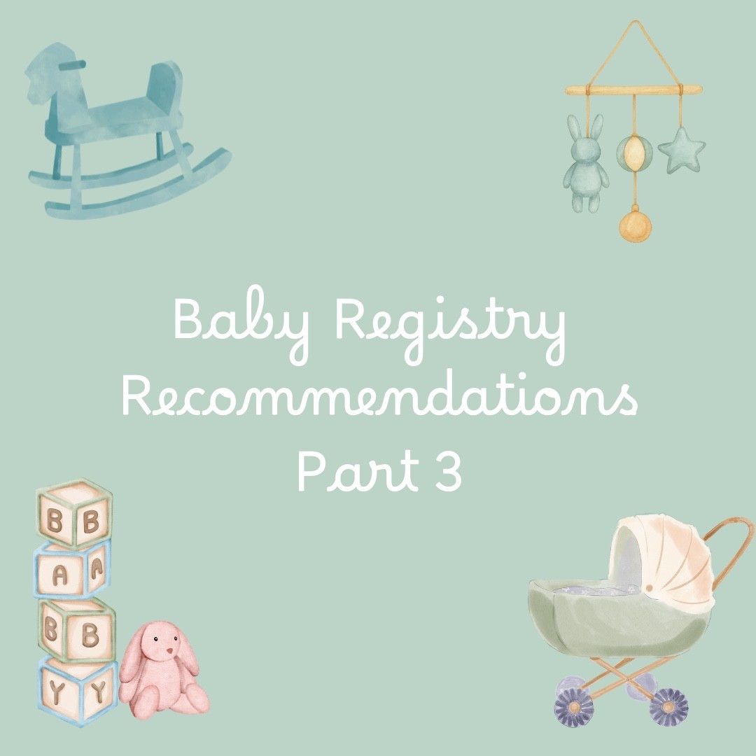 Hope this helps a mama-to-be! These are the items I’d recommend you put on your baby registry. Part 3

#LTKBump #LTKmomlife #LTKBaby