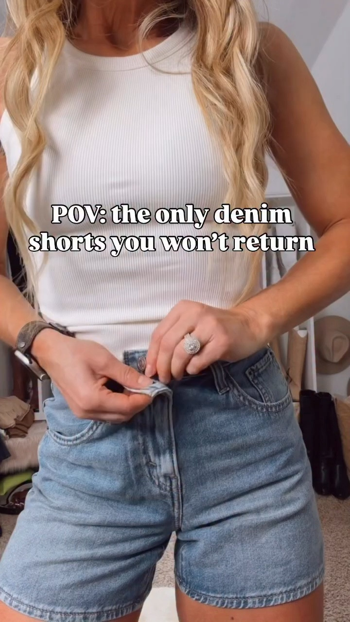 shop these adjustable waist, no distressing, waist snatching denim shorts from Amazon! Soooo good, comfy, and perfect for mom life!

Tank has a built in bra and is also Amazon! 

Wearing size 25 in denim. 

Amazon find, Amazon haul, Amazon fashion finds, Amazon style, Amazon favorites, Amazon must have, denim shorts, denim outfit, easy outfit idea, easy ootd, Amazon fashion, causal ootd, millennial mom outfit 

#amazonfashionfinds #amazonfashion #denimshorts #amazonmusthave #springoutfitideas