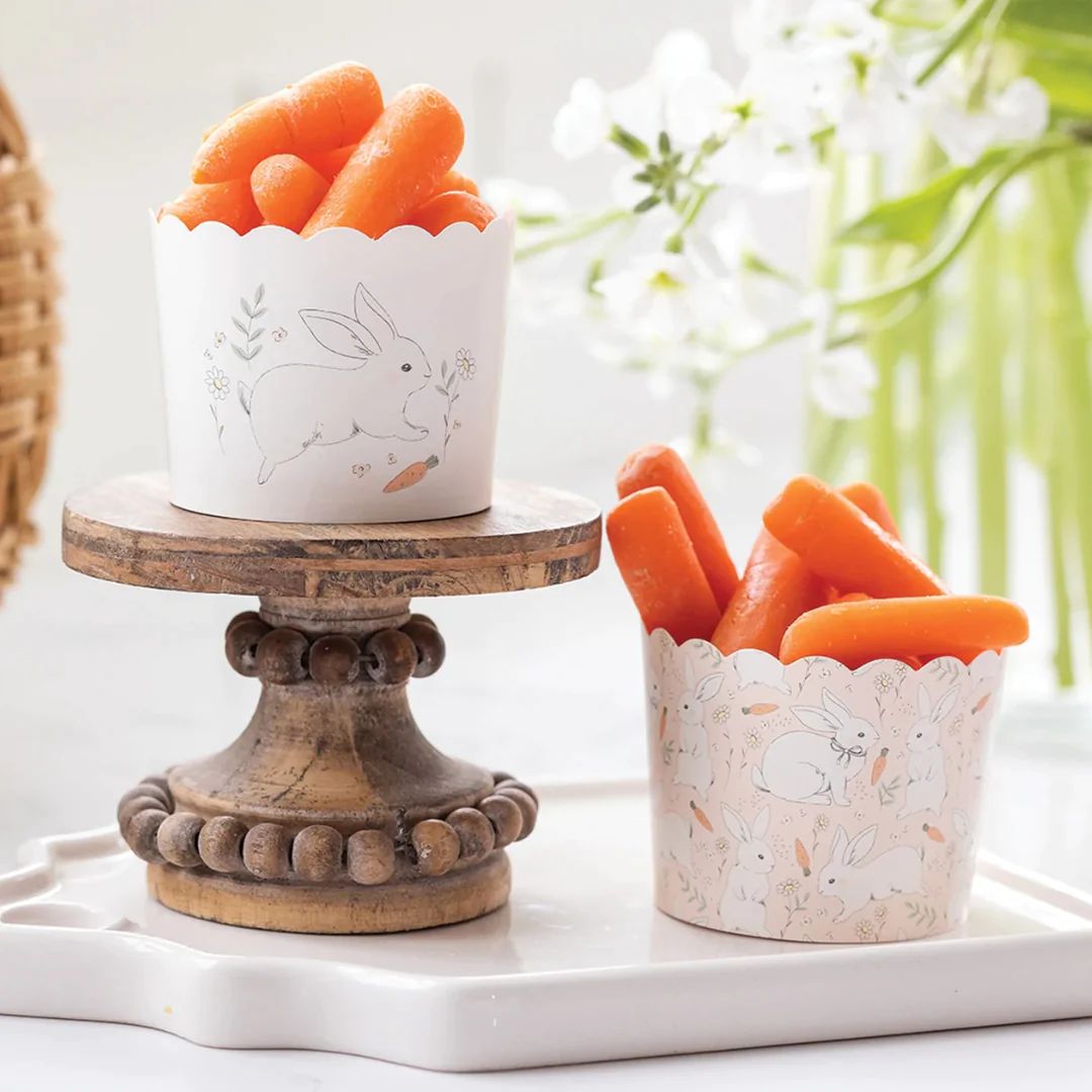 Bunnies And Carrots Food Cups | Ellie and Piper