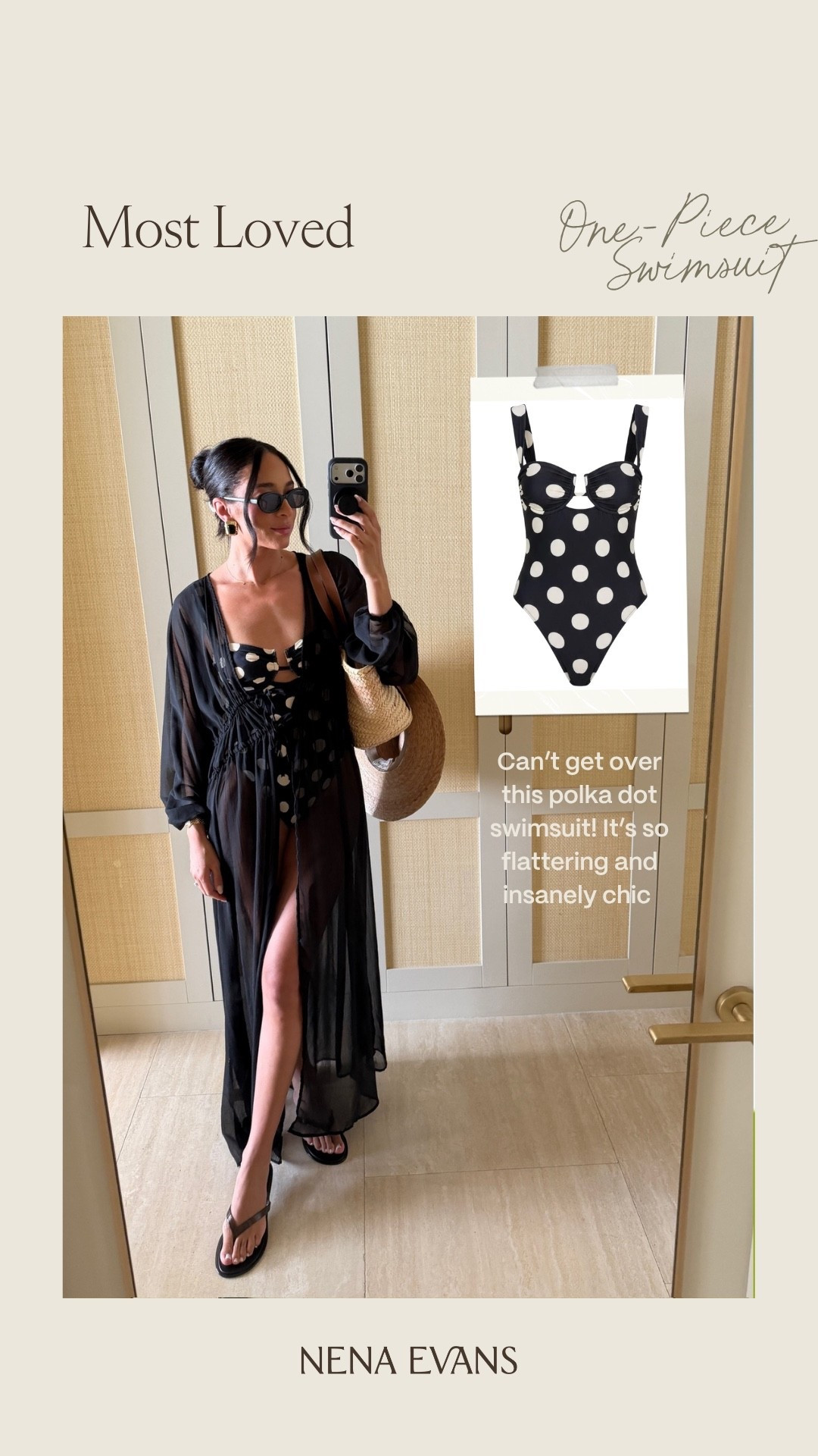 Your most loved in April 🤍 Wearing size S swimsuit - most flattering cut and stunning polka dot print! Wearing size S maxi cover up (OOS but I’ve linked similars) 

summer outfit, swimwear, beach outfit, pool outfit, boat outfit, mom outfit, postpartum outfit, beach coverup, beach vacation outfit

#LTKSwim #LTKTravel #LTKmomlife