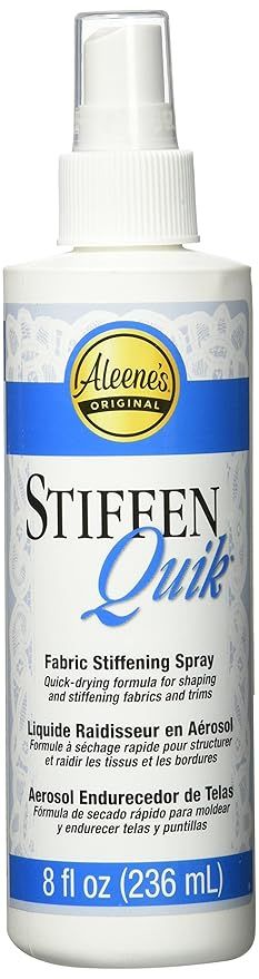 Aleene's 15581 Stiffen-Quick Fabric Stiffening Spray 8oz | Amazon (US)