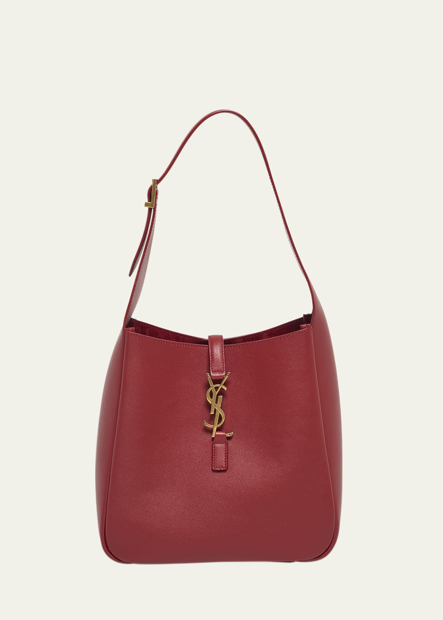 Saint Laurent Le 5 A 7 Small Shoulder Bag in Smooth Supple Leather | Bergdorf Goodman