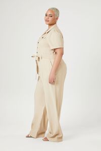 Plus Size Tie-Front Jumpsuit | Forever 21 (US)