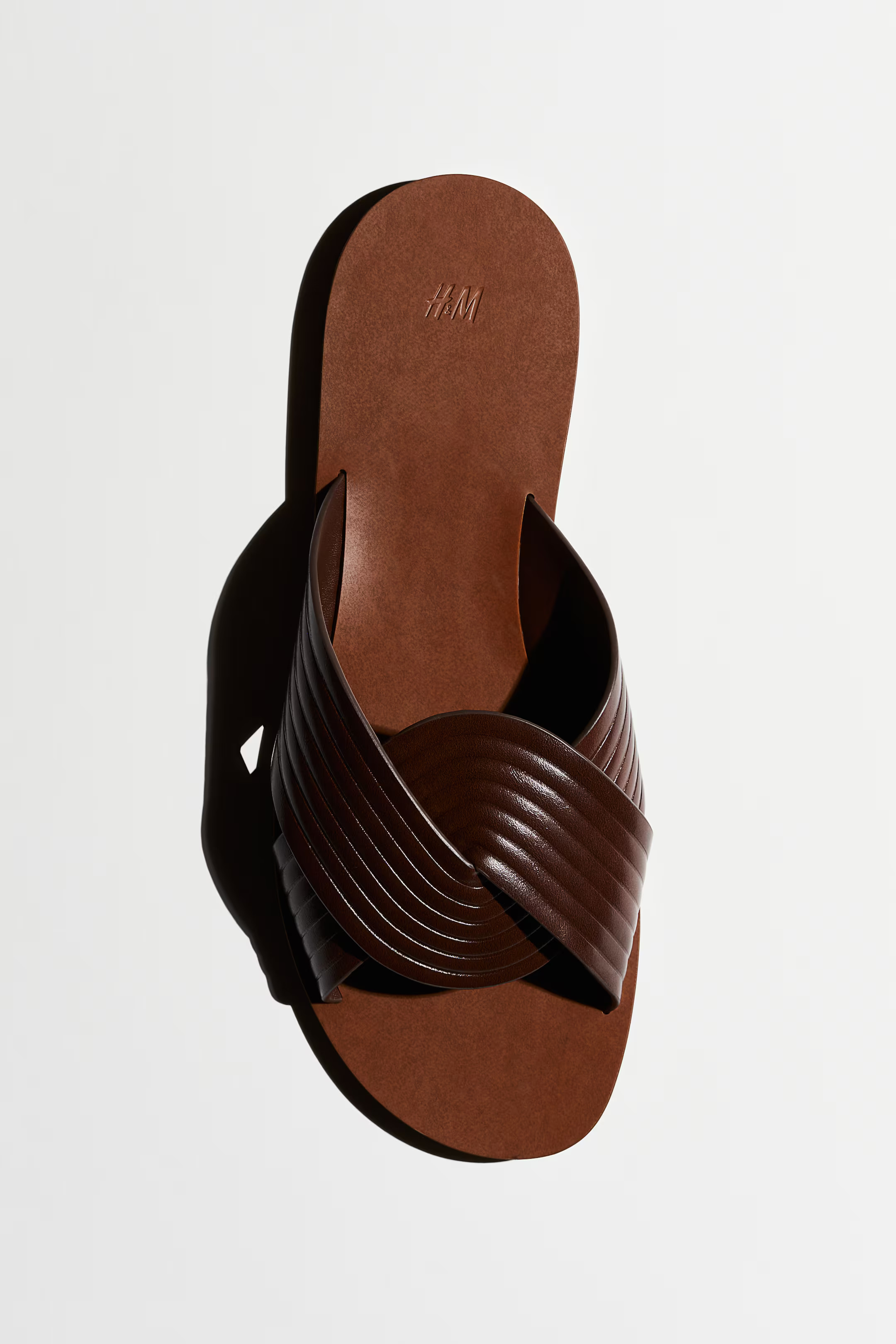 Fluted-Strap Sandals | H&M (US + CA)