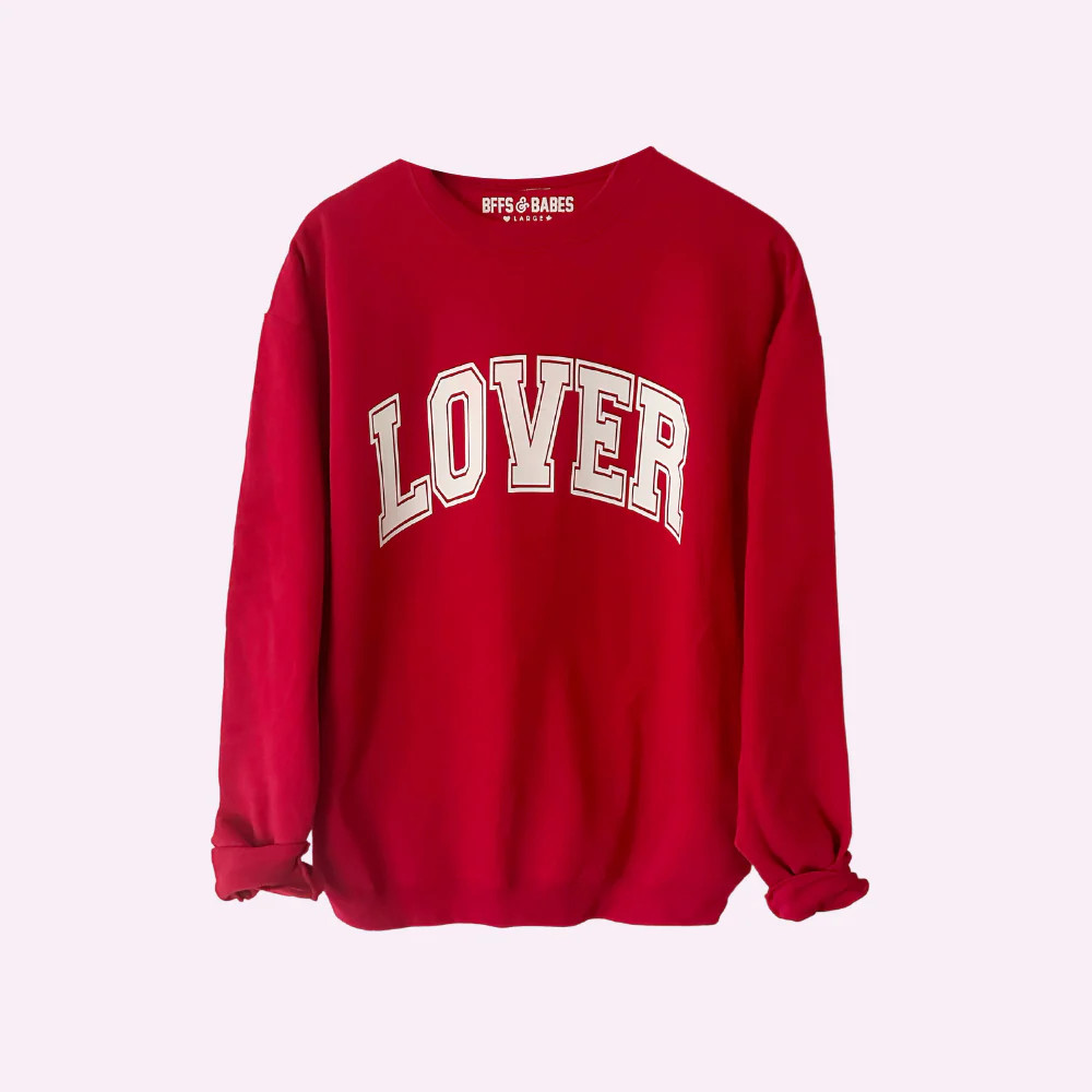 LOVER ♡ adult sweatshirt | BFFS & BABES