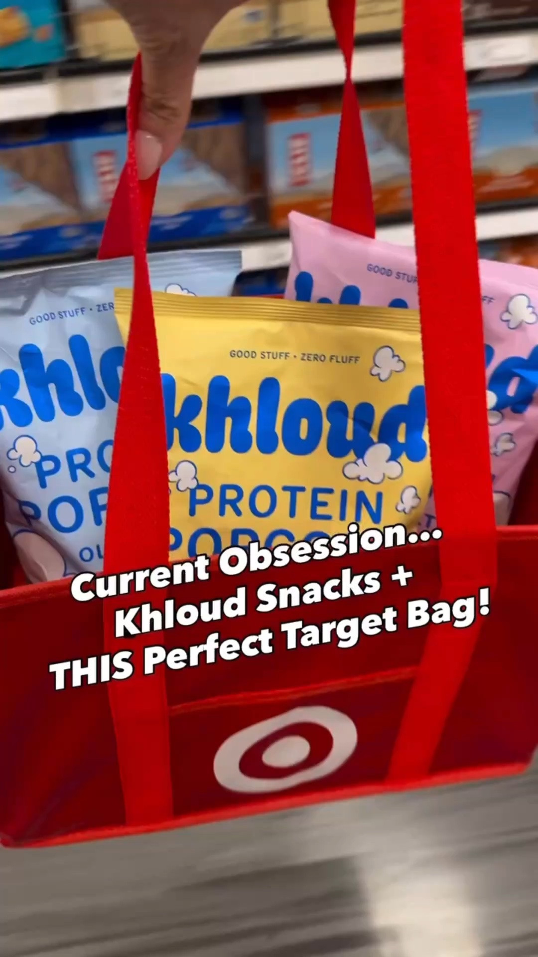 If anyone were to ask me what my faves this week are… @khloudfoods Popcorn + the most PERFECT @target Collapsible Bag! 😍

If you haven’t tried Khloud…these delicious snacks are perfect for mid-day snacking with 7grams of protein in each serving!  Now, pair it with this AMAZING Collapsible Bag that I are finally available online and it’s a perfect match!

#target #target targetpartner #khloudpartner #obsessed #viral

#LTKmomlife #LTKfoodie #LTKdayinmylife