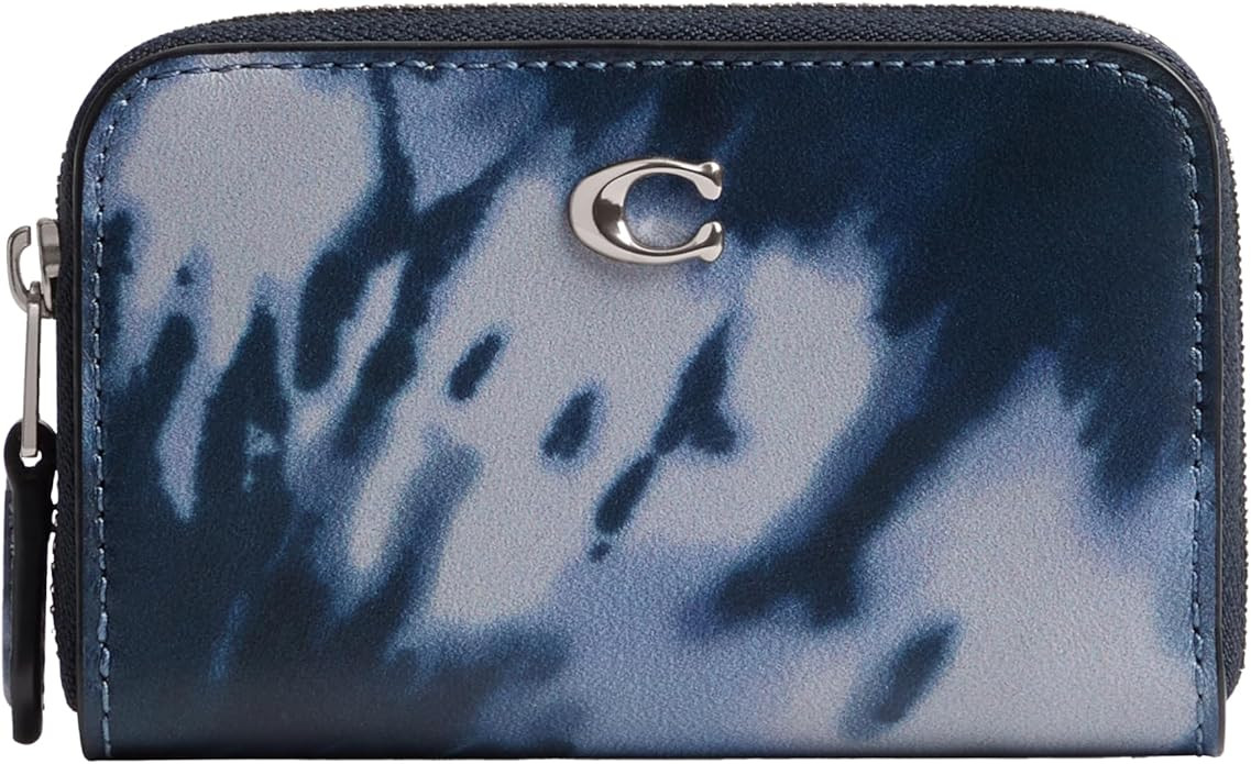 Coach Small Zip Around Card Case, Midnight Navy | Amazon (US)