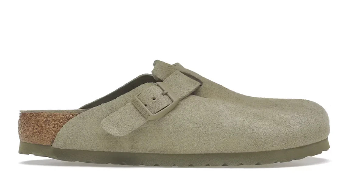 Birkenstock Boston Soft Footbed Suede Leather Clogs | Zulily