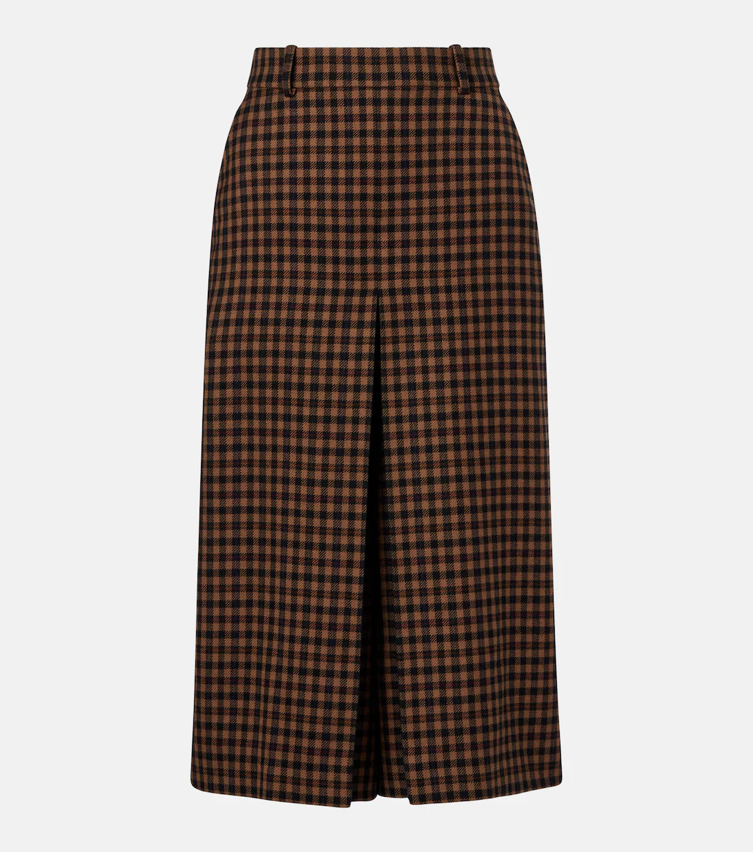 Gingham mid-rise wool culottes | Mytheresa (US/CA)