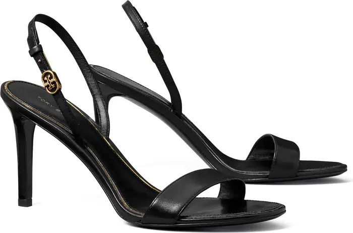 Tory Burch Double T Buckle Slingback Sandal (Women) | Nordstrom | Nordstrom